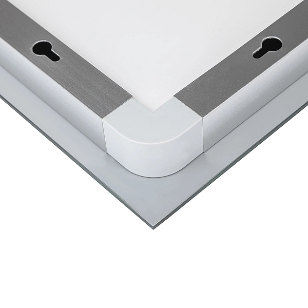 Дзеркало Qtap Mideya (MI1) 700х800 з LED-підсвічуванням Touch, з антизапотіванням, димером QT2078DCF7080W - Фото - 6