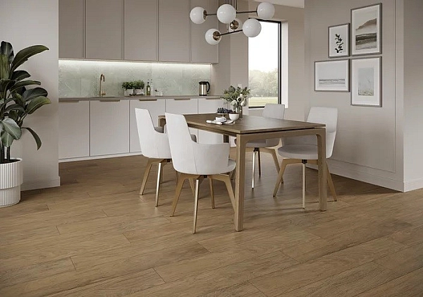 Плитка керамогранітна Warmwood Honey RECT STR 198x1198x8 Paradyz - Фото - 2