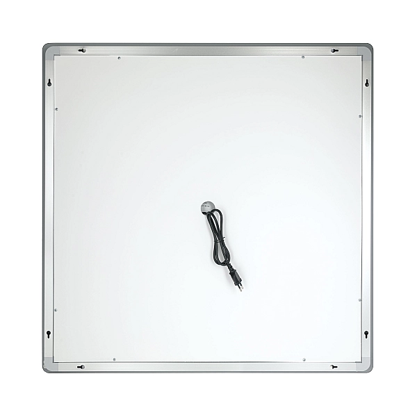 Дзеркало Qtap Mideya 800x800 з LED-підсвічуванням Touch, з антизапотіванням, димером QT2078NCF8080W - Фото - 5