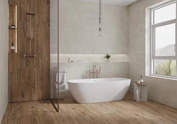 Плитка керамогранітна Specialwood Chocolate RECT STR 198x1198x8 Paradyz - Фото - 2