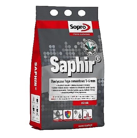 Затирка для швів Sopro Saphir 9503A сірий №15 (2 кг)