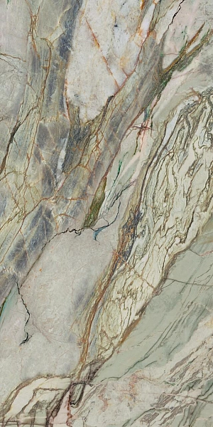 Плитка керамогранітна Abstract Green SZKL RECT POL 598x1198 Paradyz