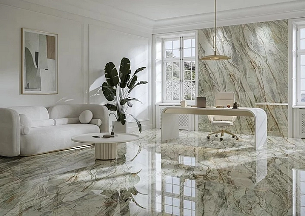 Плитка керамогранітна Abstract Green SZKL RECT POL 598x1198 Paradyz - Фото - 2