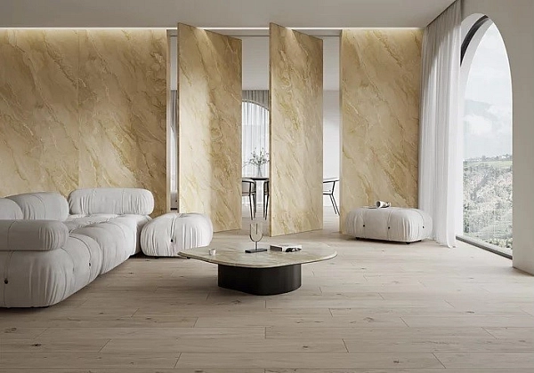 Плитка керамогранітна Generous Beige RECT MAT 598x1198x8 Paradyz - Фото - 2