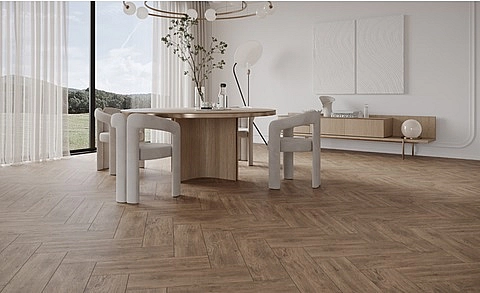 Плитка керамогранітна Brantwood Brown 185x598x7 Cersanit - Фото - 2