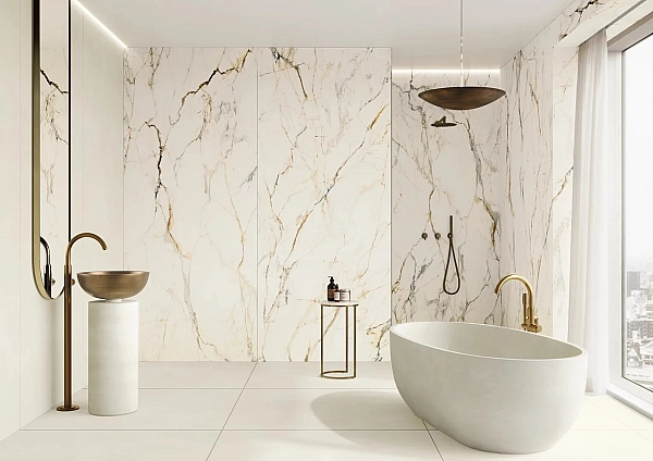 Плитка керамогранітна Passion White SZKL RECT MAT 598x1198 Paradyz - Фото - 2