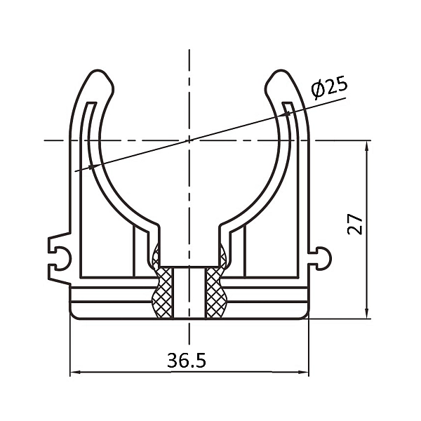 Кріплення PPR Blue Ocean 25 - Фото - 2