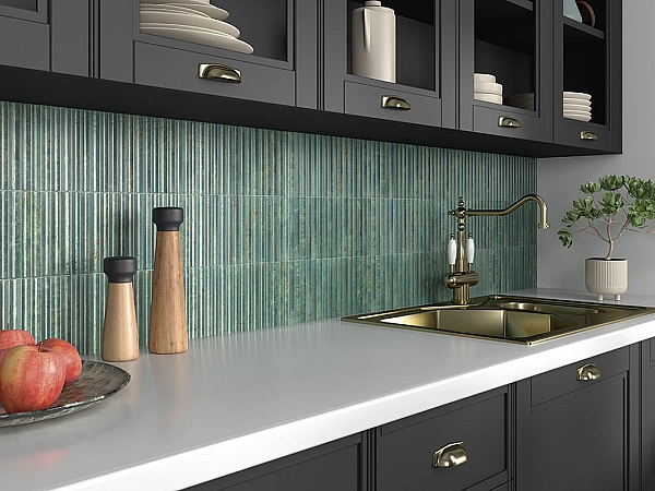 Плитка стінова Lugano Smeraldo 150x300 Mainzu - Фото - 2