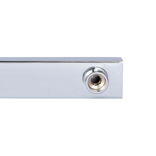 Кронштейн для верхнего душа Qtap Trubice 400 мм прямоугольный QTTRU120CRM45928 Chrome - Фото - 3