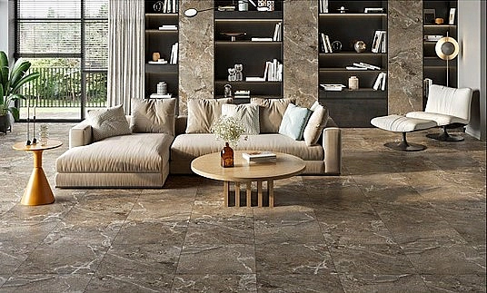 Плитка керамогранітна Pulsar Brown RECT MAT 598x598x8 Cersanit - Фото - 2