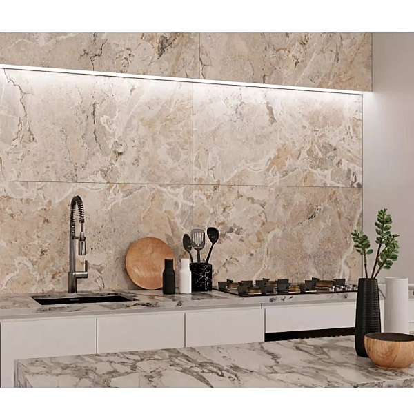 Плитка керамогранітна Pulsar Beige RECT MAT 598x1198x8 Cersanit - Фото - 2