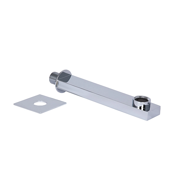 Вилив для систем прихованого монтажу Qtap Vytok 180 мм прямокутний QTVYT246CRM45932 Chrome - Фото - 4