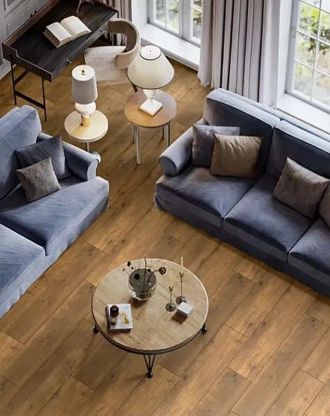 Вінілова підлога R149 Браун Мачен SO 34 1210x295x5 - Фото - 2