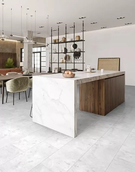 Вінілова підлога R109 Конкрітч PT 34 1210x295x5 - Фото - 2