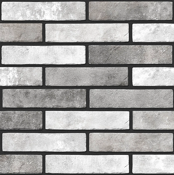 Плитка стінова KB2010 Klinker Brick Сірий Slim 60x205x6 Golden Tile