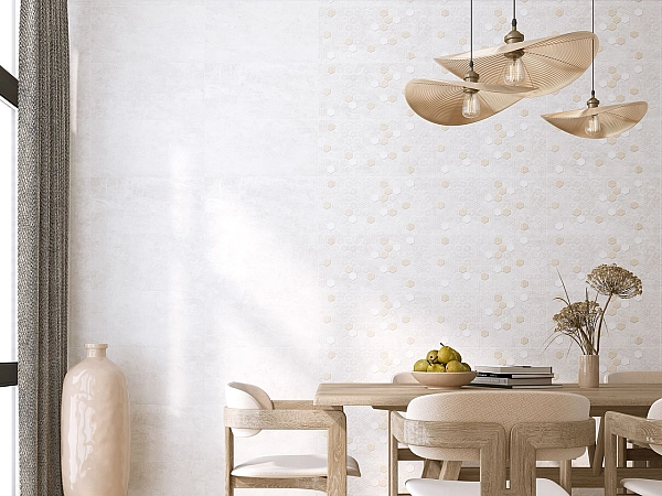 Плитка стінова ZN1061 Zen Бежевий Hexagons 300x600 Golden Tile - Фото - 2