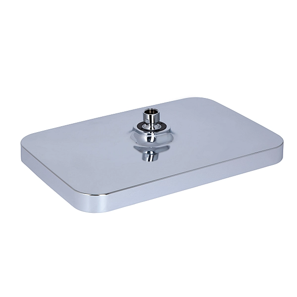 Лійка для верхнього душу Qtap Hlavova 330x220 мм прямокутна QTHLA107CRM45944 Chrome - Фото - 3