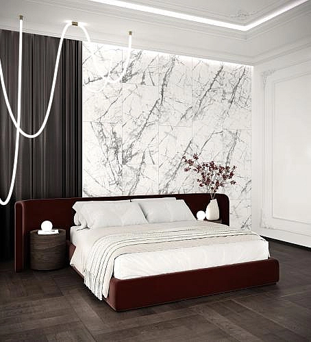 Плитка керамогранітна 6060209071-L Statuario Світло-сірий 600x600 Intercerama - Фото - 2