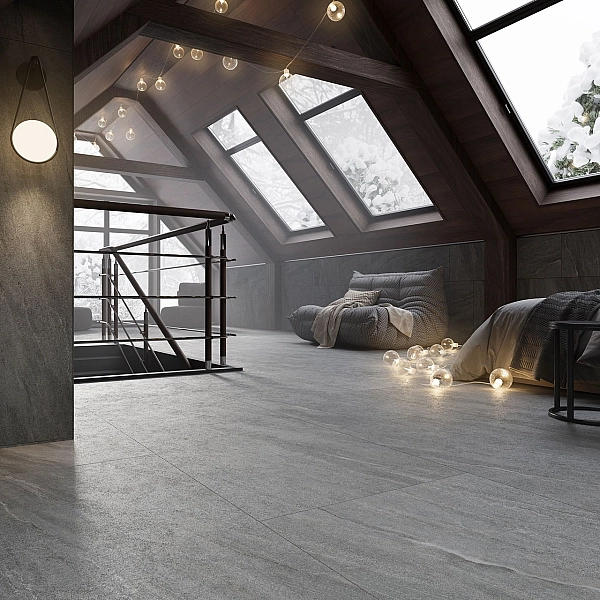 Плитка керамогранітна 12060210072-MR Callisto Темно-сірий 600x1200 Intercerama - Фото - 2