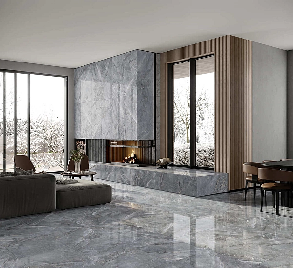 Плитка керамогранітна 12060212072-L Jadore Сірий 600x1200 Intercerama - Фото - 2