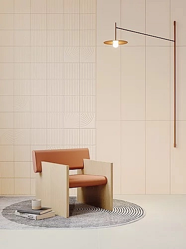 Плитка стінова Neve Beige RECT Блиск 298x898 Paradyz - Фото - 2