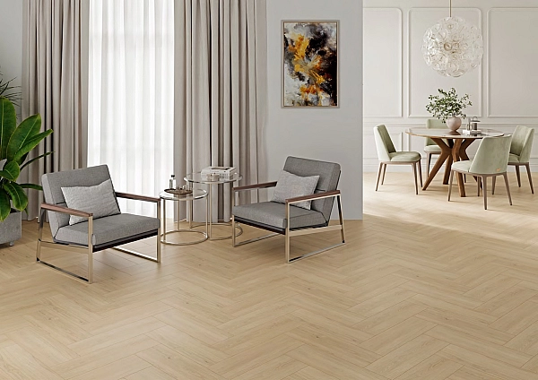 Плитка керамогранітна Calmwood Beige 185x598 Cersanit - Фото - 2