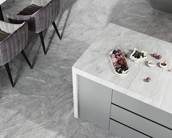 Плитка керамогранітна 6060204071-L Atlantide Світло-сірий 600x600 Intercerama - Фото - 2