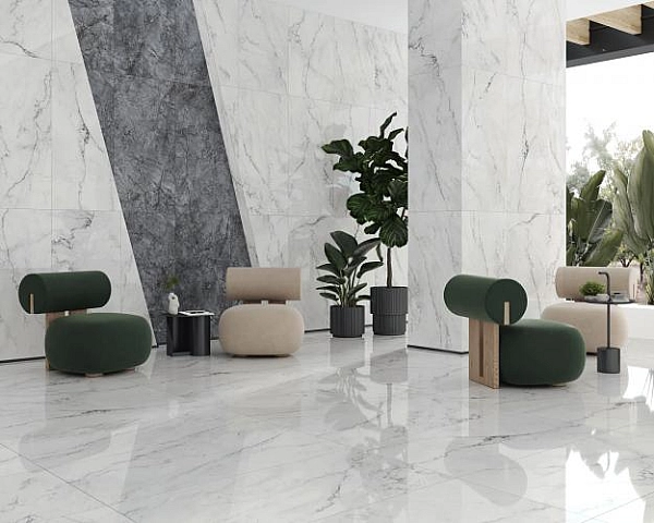 Плитка керамогранітна 6060217071-L Enigma Світло-сірий 600x600 Intercerama - Фото - 2