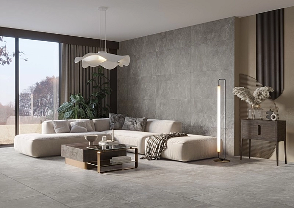 Плитка керамогранітна Rush Grey RECT 597x1197 Ceramika Gres - Фото - 2