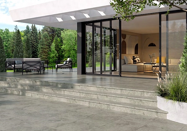 Сходинка з капіносом Candy GPTU 607 Light Grey 318x598 Cersanit - Фото - 2