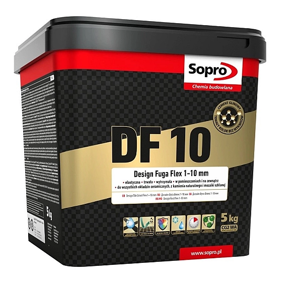Затирка для швів Sopro DF 10 1067 каштан №50 (5 кг)