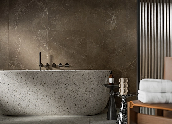 Плитка керамогранітна Softstone Brown RECT 597x597x8 Cerrad - Фото - 2