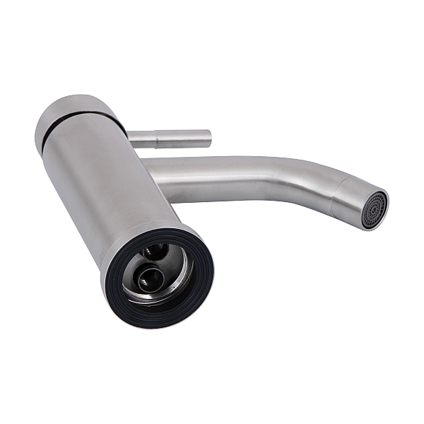 Смеситель для раковины Lidz Aria 0011F (k35) LDARI0011FNKS46091 Nickel - Фото - 3