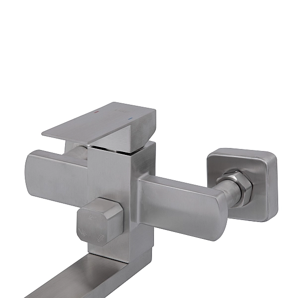 Душова система універсальна Lidz Kubis 1033 на три споживача (з виливом) (k35) LDKUB1033NKS46110 Nickel - Фото - 4