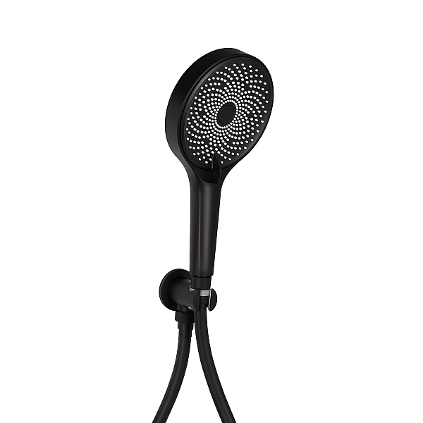 Душевая система универсальная Qtap Slavonice скрытого монтажа на два потребителя QTSLA113BLM45900 Black Matt - Фото - 4