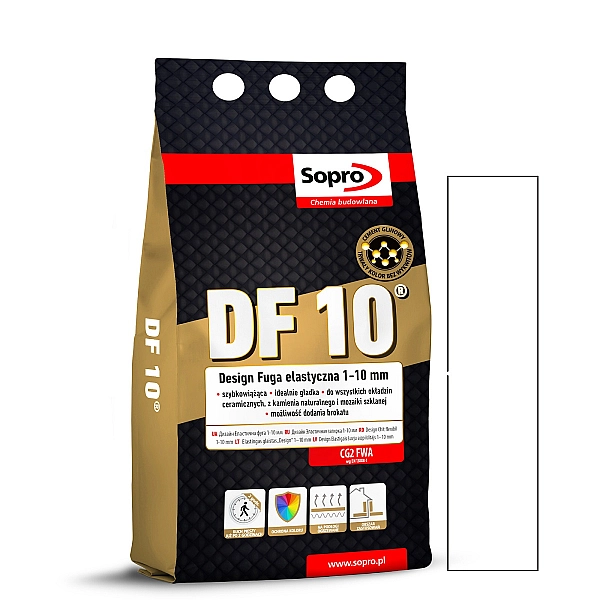 Затирка для швів Sopro DF 10 1050A білий №10 (4 кг)