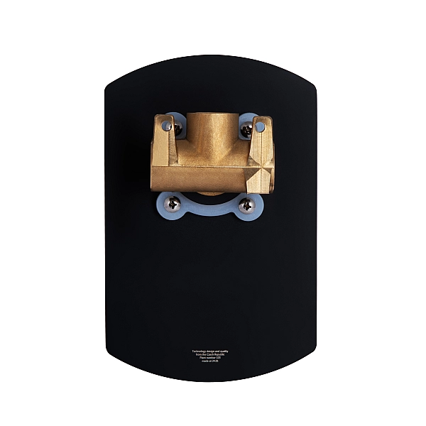 Змішувач для душу Qtap Slavonice прихованого монтажу QTSLA267BLM45903 Black Matt - Фото - 4