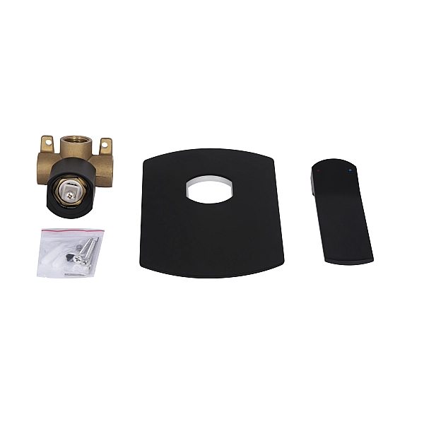 Змішувач для душу Qtap Slavonice прихованого монтажу QTSLA267BLM45903 Black Matt - Фото - 5