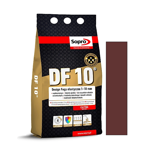Затирка для швів Sopro DF 10 1067A каштан №50 (4 кг)