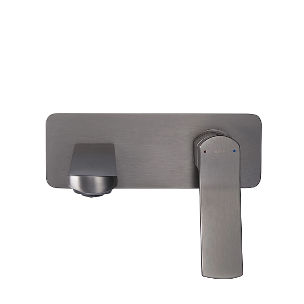 Смеситель для раковины Qtap Slavonice скрытого монтажа QTSLA273GMB45920 Gunmetal Black PVD - Фото - 4
