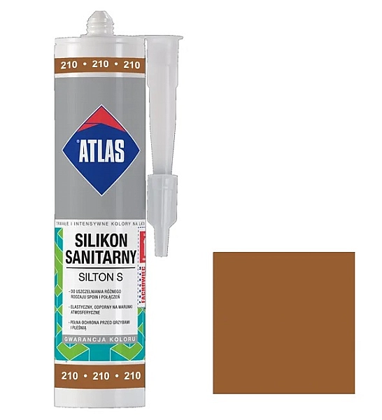 Силікон Atlas Silton S №210 какао (280 мл)