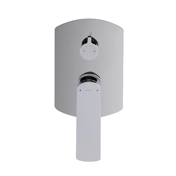 Душова система універсальна Qtap Slavonice прихованого монтажу на два споживача QTSLA113CRM45898 Chrome - Фото - 5