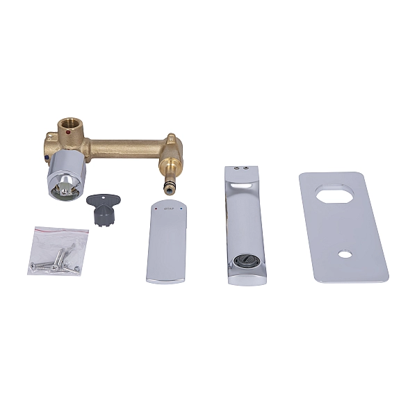 Смеситель для раковины Qtap Slavonice скрытого монтажа QTSLA273CRM45919 Chrome - Фото - 6