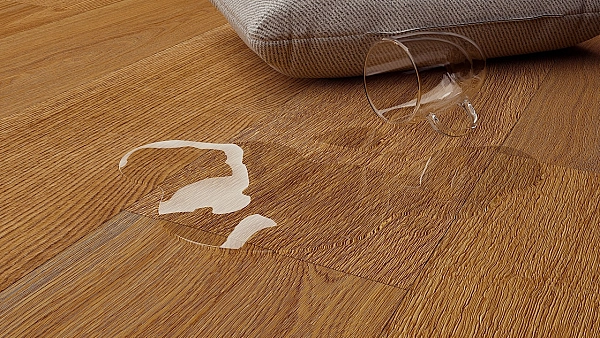 Вінілова підлога Cognac Oak 33 I4F підкладка XPO 240,1x1220х5,5 - Фото - 2