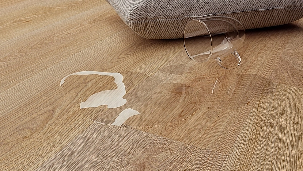 Вінілова підлога Sana Oak 33 I4F підкладка XPO 198x1234х5,5 - Фото - 2