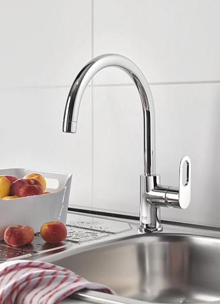 Змішувач для кухні BauLoop (31368000), Grohe - Фото - 4