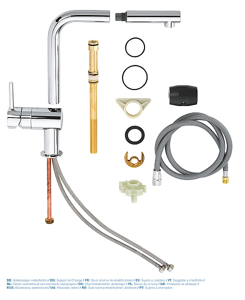 Змішувач для кухні Minta (32168000), Grohe - Фото - 4