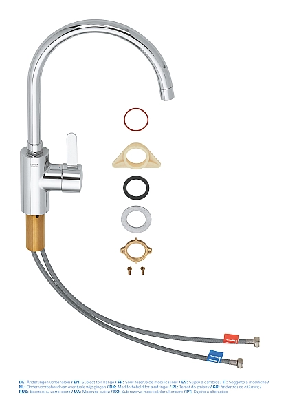 Змішувач для кухні Eurosmart Cosmopolitan (32843002), Grohe - Фото - 2