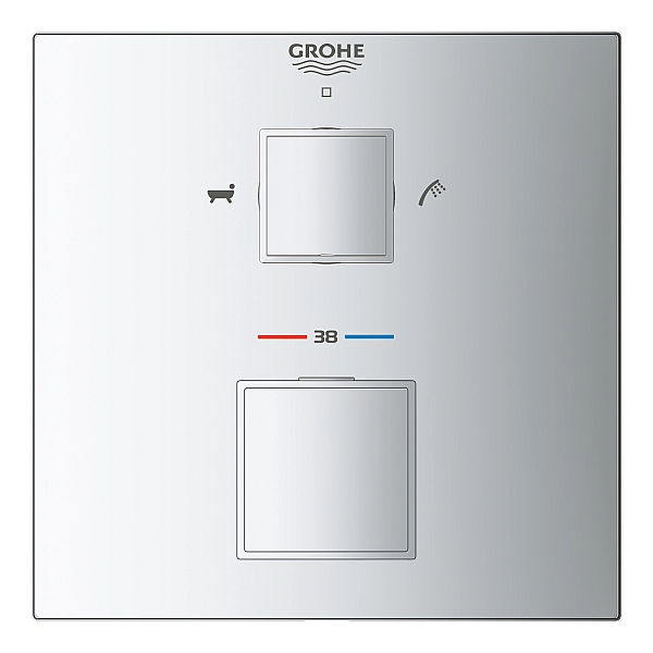 Змішувач Grohtherm Cube (24155000), Grohe - Фото - 2
