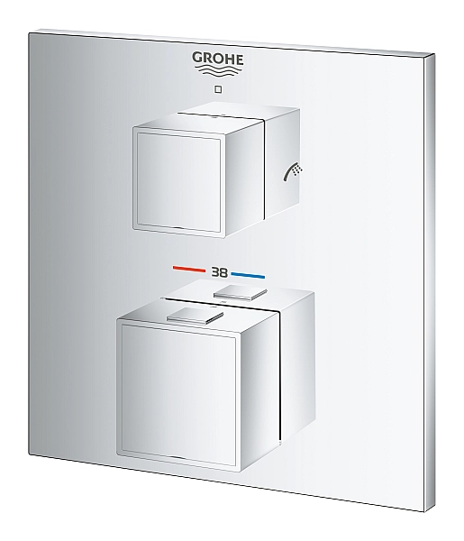 Змішувач Grohtherm Cube (24155000), Grohe - Фото - 3